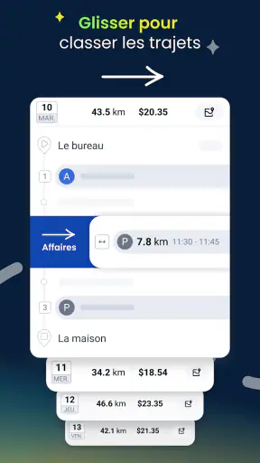 TripLog - Suivi kilométrique screenshot 4