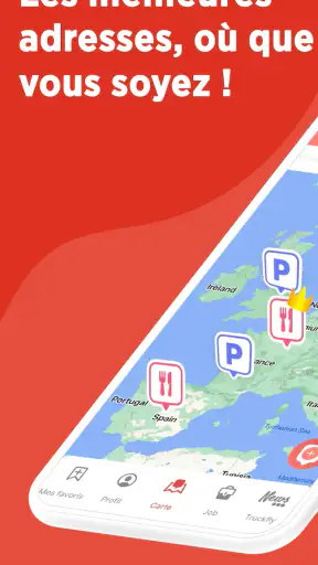 Truckfly - GPS screenshot