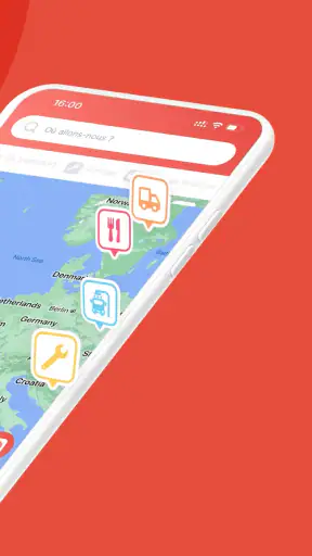 Truckfly - GPS screenshot