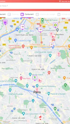 Truckfly - GPS screenshot