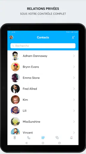 twinme - messagerie privée screenshot