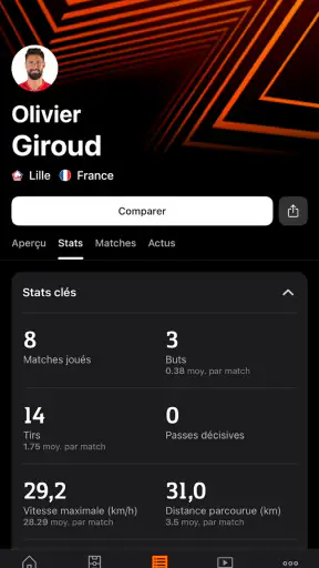 UEFA Europa League officiel screenshot
