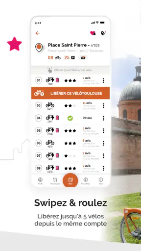 vélôToulouse officiel screenshot