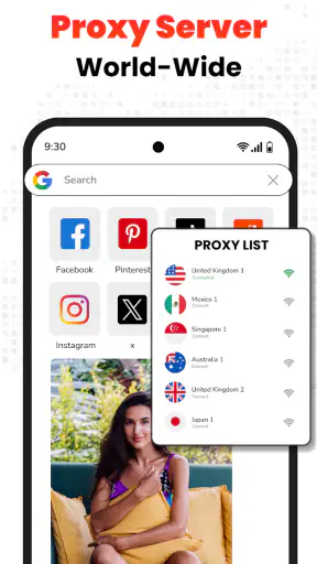 Video Downloader Proxy Browser screenshot