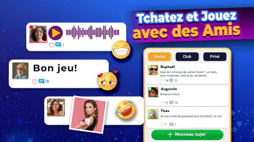 VIP Belote et Coinche En Ligne screenshot