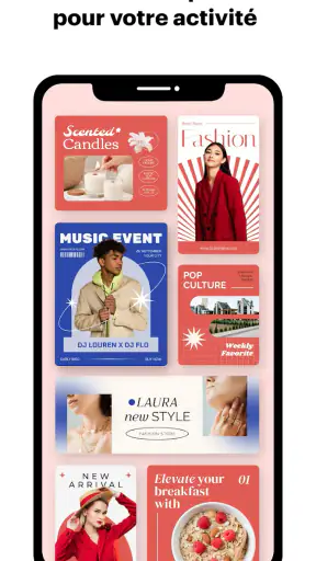 VistaCreate: Design & Image IA screenshot