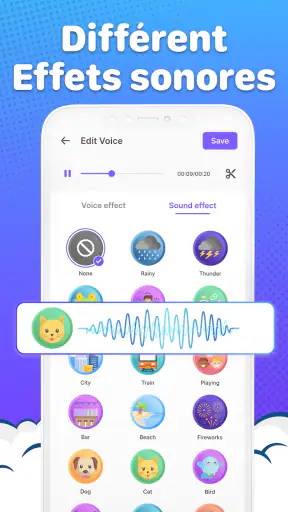 Voice Changer by Sound Effects screenshot