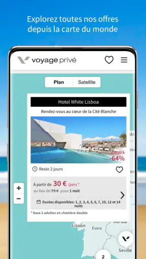 Voyage Privé – Hôtels de luxe screenshot