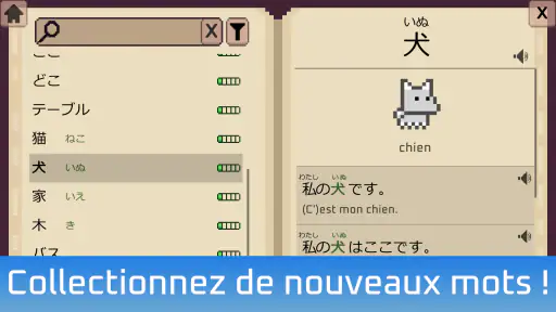 Wagotabi Apprendre le Japonais screenshot