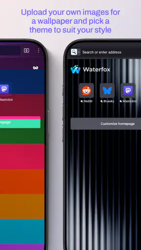 Waterfox: Navigateur Privacy screenshot 2