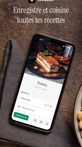 WeChef - Carnet de Recettes screenshot