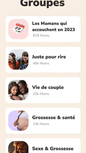 WeMoms - Grossesse, Maman screenshot