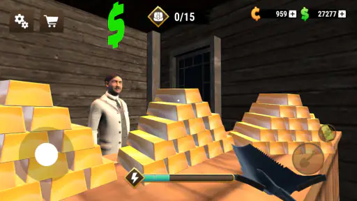 Wild West Miner - Gold Rush screenshot 2