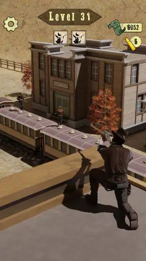 Wild West Sniper: Cowboy War screenshot 1