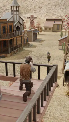 Wild West Sniper: Cowboy War screenshot 12