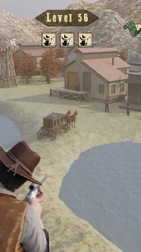Wild West Sniper: Cowboy War screenshot 9