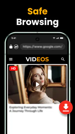 X Video Downloader, Lecteur HD screenshot 2