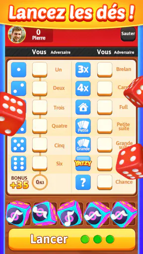 Yatzy Blitz : jeu de dés screenshot 4