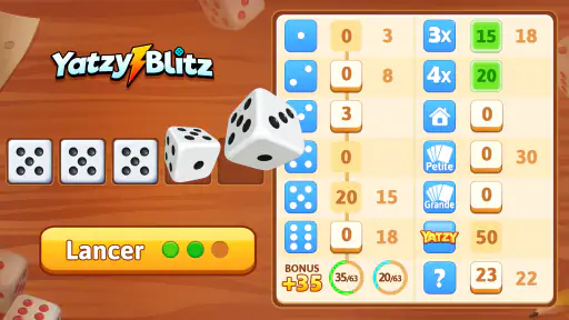 Yatzy Blitz : jeu de dés screenshot 9