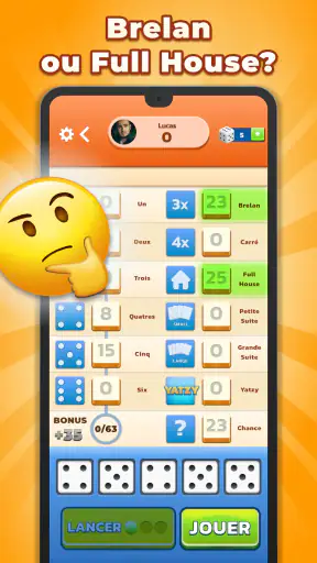 Yatzy - Jeu de dés screenshot 12