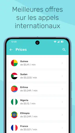 Yolla : Appels internationaux screenshot