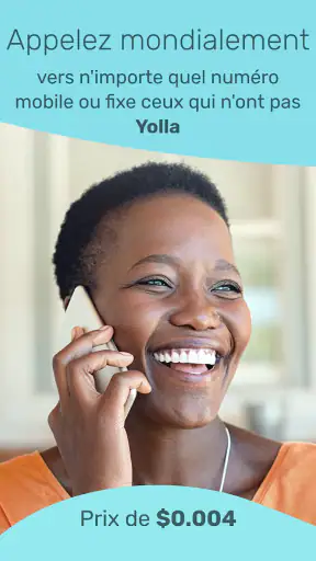 Yolla : Appels internationaux screenshot