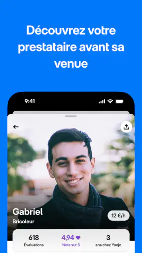 Yoojo - Service à domicile screenshot