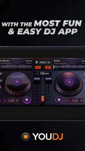 YouDJ Mixer - App facile de DJ screenshot