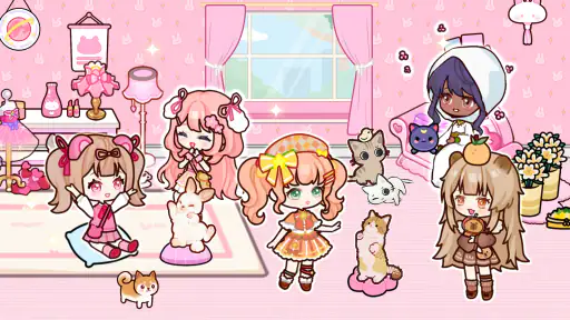 YOYO Decor: Doll Dress Up screenshot