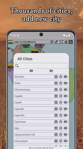 A+ Editor di Mappe del Mondo screenshot 8