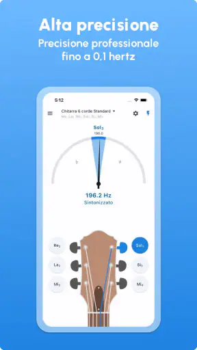Accordatore Chitarra LikeTones screenshot 3