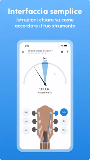 Accordatore Chitarra LikeTones screenshot 6
