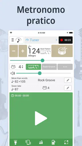 Accordatore e metronomo screenshot 9
