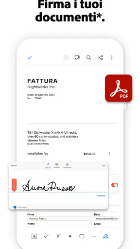 Adobe Scan: Scanner PDF e OCR screenshot 4