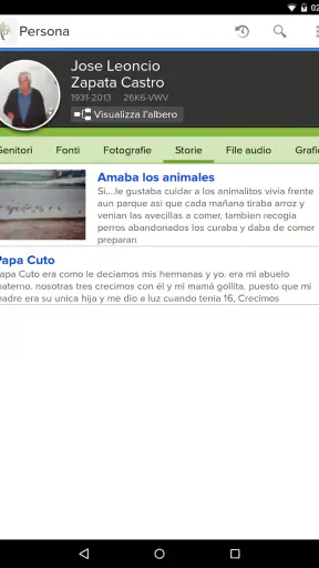 Albero di FamilySearch screenshot 3