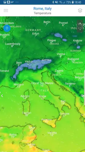 App di previsioni del tempo screenshot 8