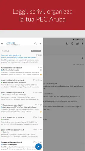 Aruba PEC screenshot 4