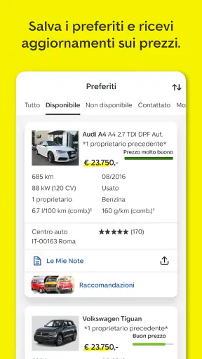 AutoScout24: Auto e moto usate screenshot 5