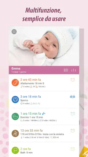 Baby Tracker - Diario bebè screenshot 1