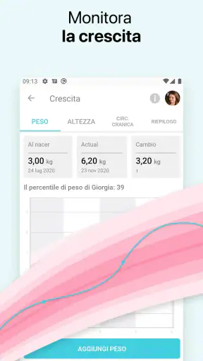 Bebè + | Segui la sua crescita screenshot 2