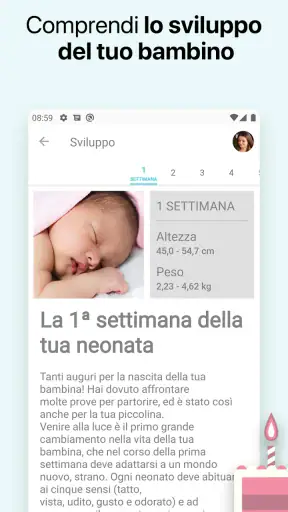 Bebè + | Segui la sua crescita screenshot 5