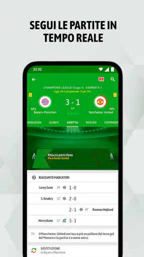 BeSoccer: Calcio in diretta screenshot 2