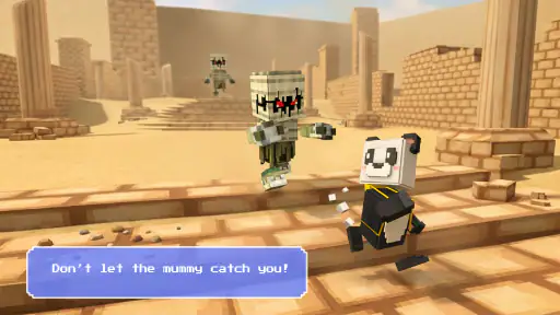 Blocky Quest: Panda Adventure screenshot 9