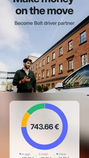Bolt Driver: Drive & Earn screenshot 1