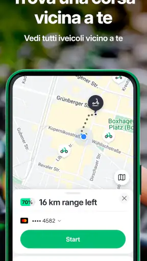 Bolt: Richiedi una corsa screenshot 2