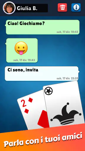 Burraco classico carte online screenshot 5