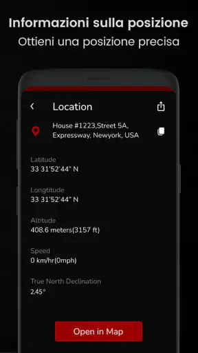 bussola digitale app screenshot 5