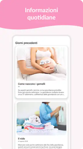 Calendario Gravidanza screenshot 3