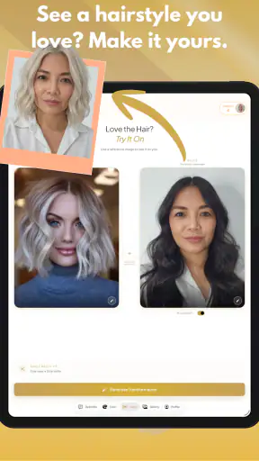 Cambia acconciatura e colore screenshot 7