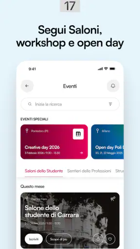 CampusHub - eventi, test&corsi screenshot 2